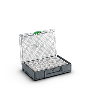 Systainer organisers for easy van racking storage