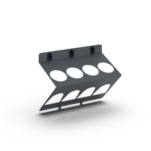 Sealant tube holder - can attach to perfo for well organised van racking