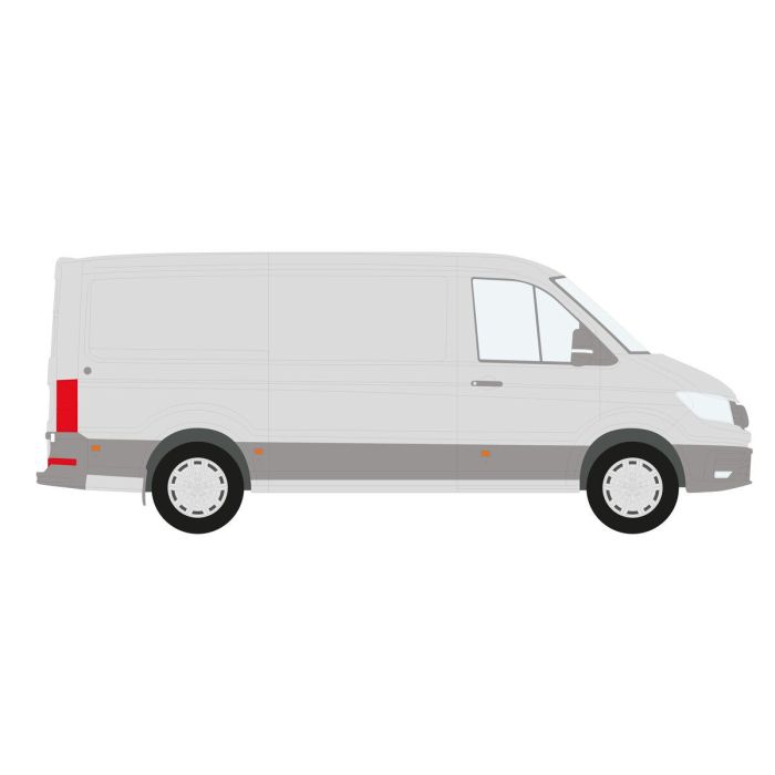 Crafter (2017 - ) MK2 Van, MWB High Roof (L3H3), L=5986mm, RWD, Sliding Door Left main product photo