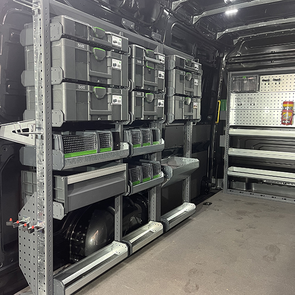 Van Racking For Painters & Decorators - Case Study | bott Smartvan