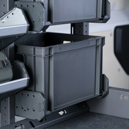 Eurobox 400 x 300 x 235 Dark Grey