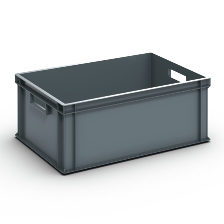Eurobox 600 x 400 x 220 Dark Grey