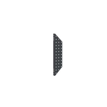 Small van frame rear perfo panel