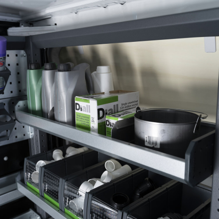 866W x 135D shelf kit