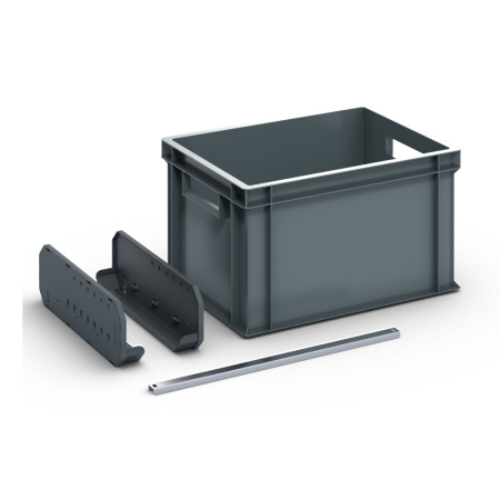 418W Eurobox holder kit + Eurobox 400 x 300 x 235