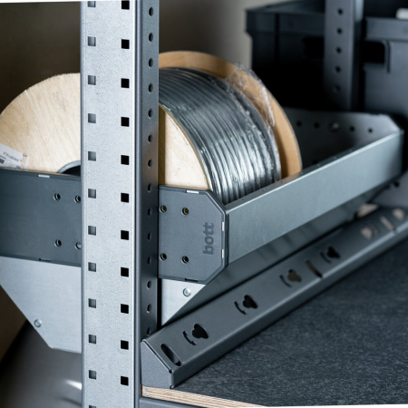 418W cable reel holder shelf