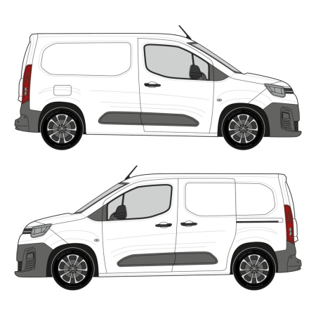 Berlingo (2018 - ) L1, Nearside Sliding Door 