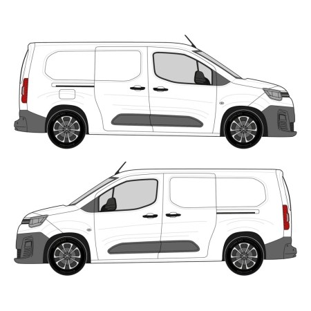Berlingo (2018 - ) L2, Dual Sliding Door 
