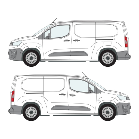 Berlingo (2018 - ) L2, Dual Sliding Door 