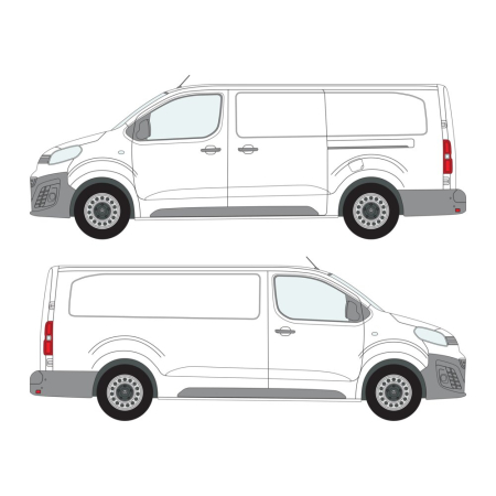 Dispatch (2016 - ) XL, Nearside Sliding Door 