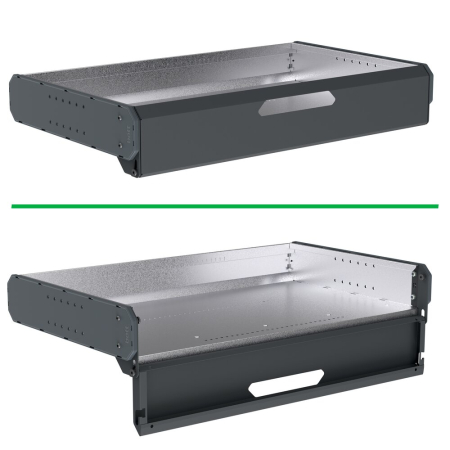  642w drop front shelf