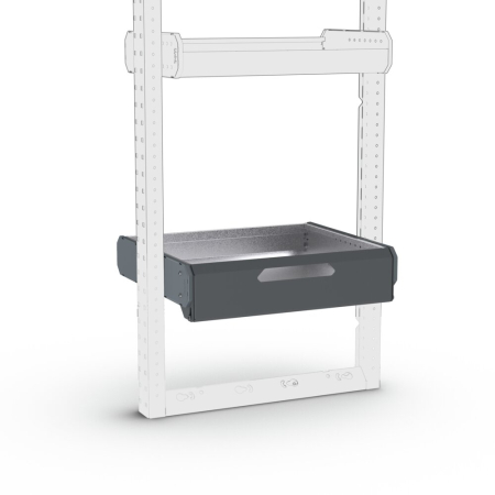  418w drop front shelf