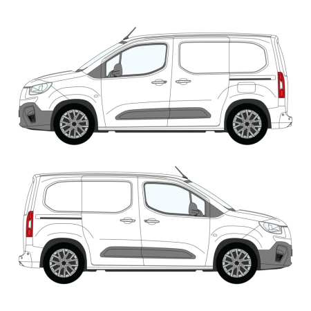 Doblo (2022 - )  L1, Dual Sliding Door 