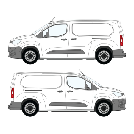 Doblo (2022 - ) L2, Dual Sliding Door 