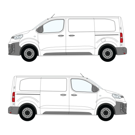 Scudo (2021 - ) Medium, Dual Sliding Door 