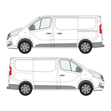 Talento (2016 - ) L1H1, Nearside Sliding Door 
