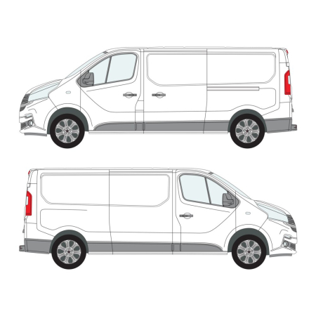 Talento (2016 - ) L2H1, Nearside Sliding Door 