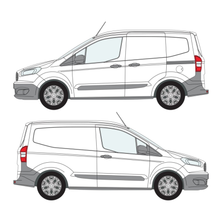 Transit Courier (2014 - 2024) Nearside Sliding Door 