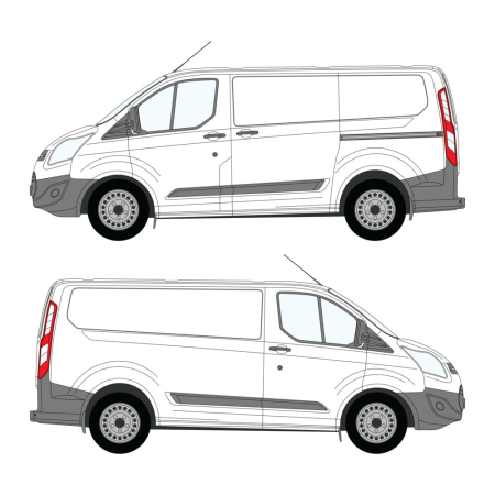 Transit Custom (2012 - ) L1H1 Nearside  Sliding Door