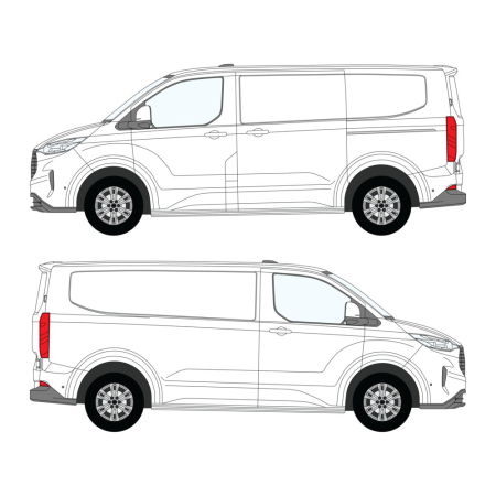 Transit Custom (2024 - ) L1H1, Nearside Sliding Door 