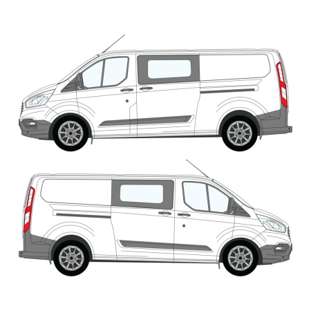 Transit Custom (2012 - 2023) L2H1 Crew Van