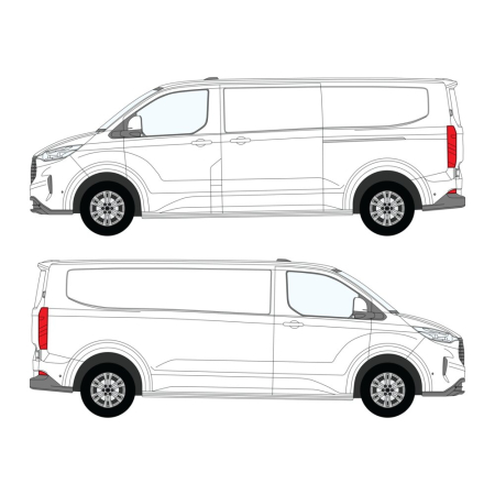 Transit Custom (2024 - ) L2H1, Nearside sliding Door 