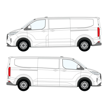 Transit Custom (2024 - ) L2H1, Dual Side Door 