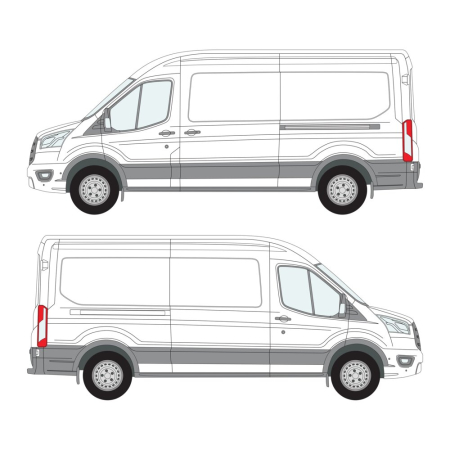 Transit (2014 - ) L3H2, FWD, Nearside Sliding Door 