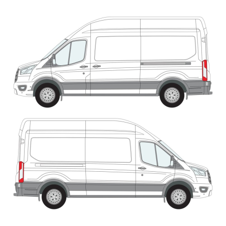 Transit (2014 - ) L3H3, FWD, Nearside Sliding Door 