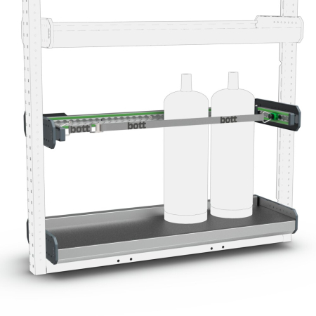  754w gas bottle complete kit