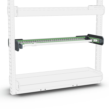  866w gas bottle rail kit