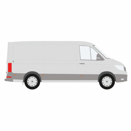 TGE (2018 - ) L3H3 FWD, Nearside Sliding Door