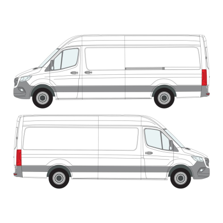 Sprinter (2018 - ) L3H2, RWD, Nearside Sliding Door 
