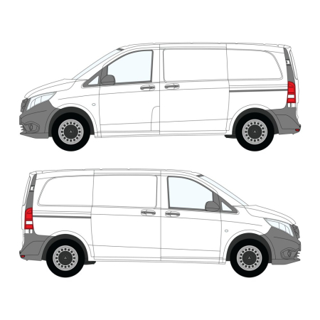Vito (2014 - ) L1, Dual Sliding Door 