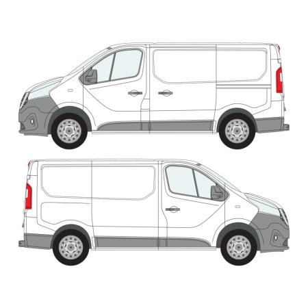 NV300 (2016 - ) / Primastar (2022 - ) L1H1, Nearside Sliding Door 