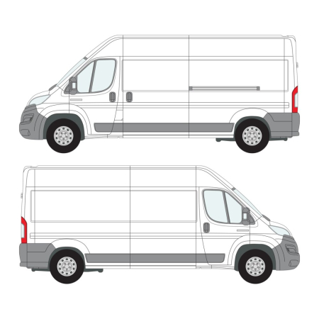 Boxer (2006 - ) L3H2, Nearside Sliding Door 