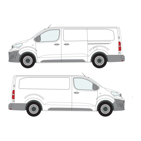 Expert (2016 - ) Long, Nearside Sliding Door 