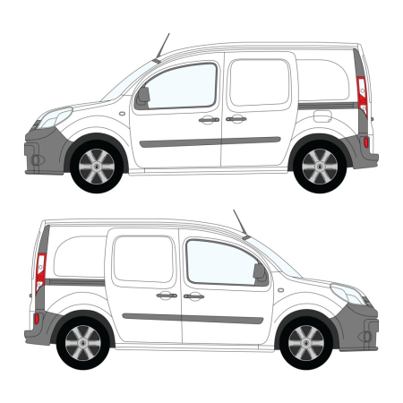 Kangoo (2008 - ) ML, Dual Sliding Door 