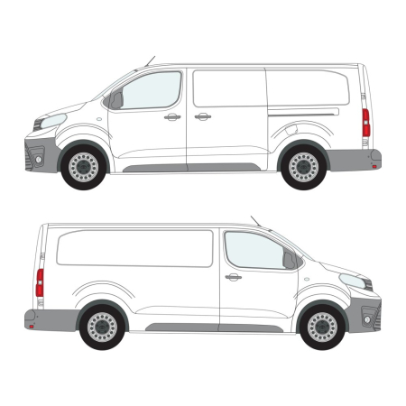 Proace (2016 - ) Long, Nearside Sliding Door 