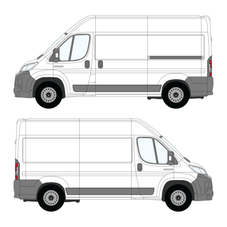 Movano (2022 - ) L2H2, Nearside Sliding Door