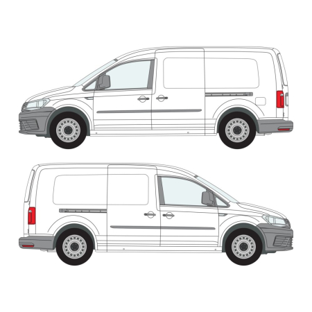 Caddy Maxi (2005 - 2021) L2, Dual Sliding Door