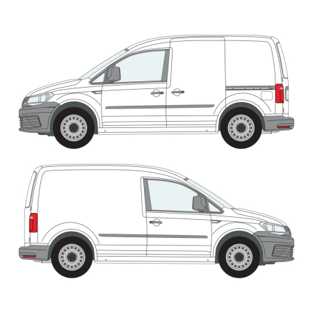 Caddy (2005 - 2021) L1, Nearside Sliding Door 