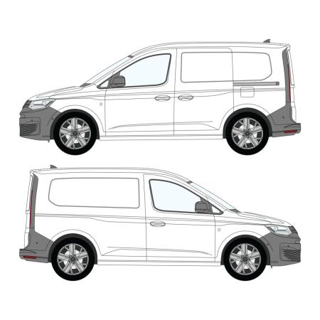 Caddy Cargo (2021 - ) L1, Nearside Sliding Door 