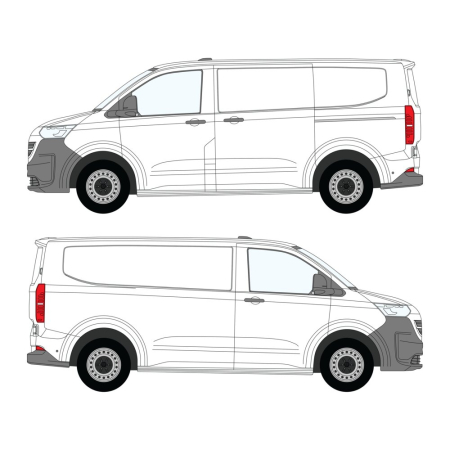 Transporter T7 (2025 - ) L1H1, Nearside Sliding Door