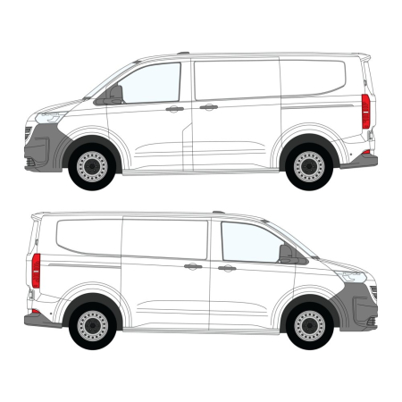 Transporter T7 (2025 - ) L1H1 Dual Sliding Doors 
