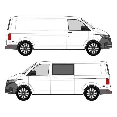 Transporter T5/6 (2003 - 2024) L2H1, Crew Van