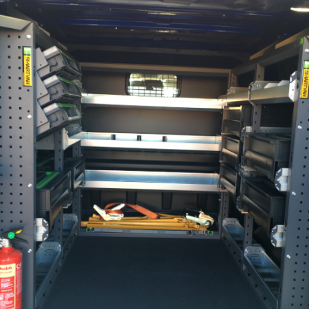 Optimising Your Van: Van Shelving Ideas