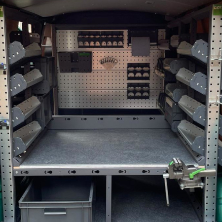 Nathan Ford Van Racking From bott Smartvan
